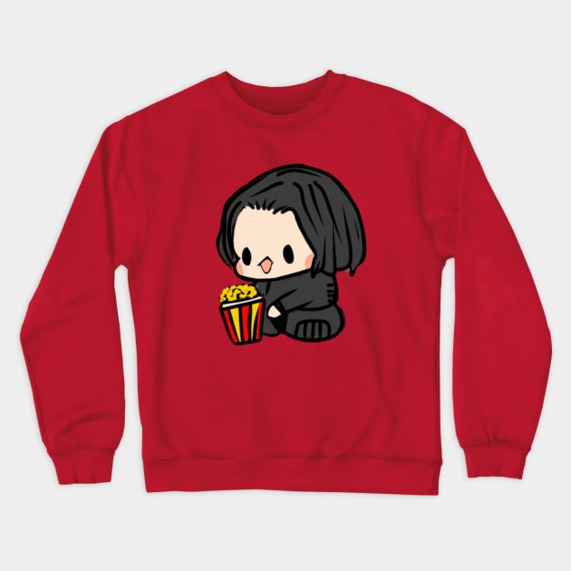 Popcorn Ben Crewneck Sweatshirt by Ben_Solo_21